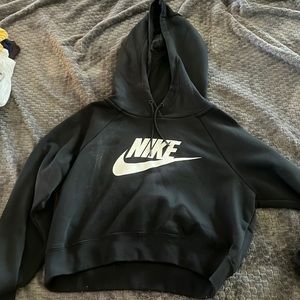 Nike cropped hoodie size small